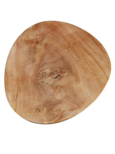 Teakteller Tropfenform S