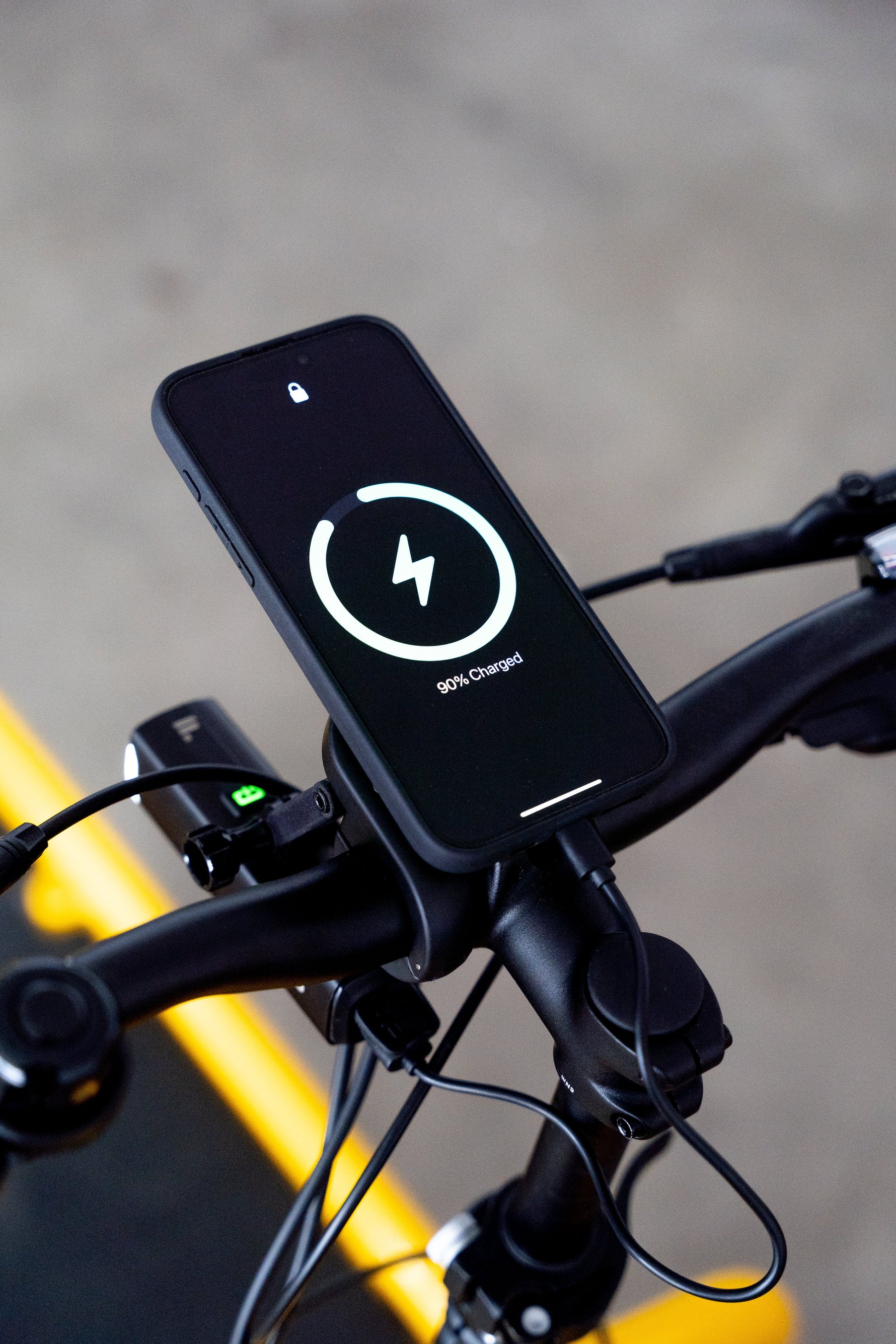 Fahrradlicht inkl. Powerbank