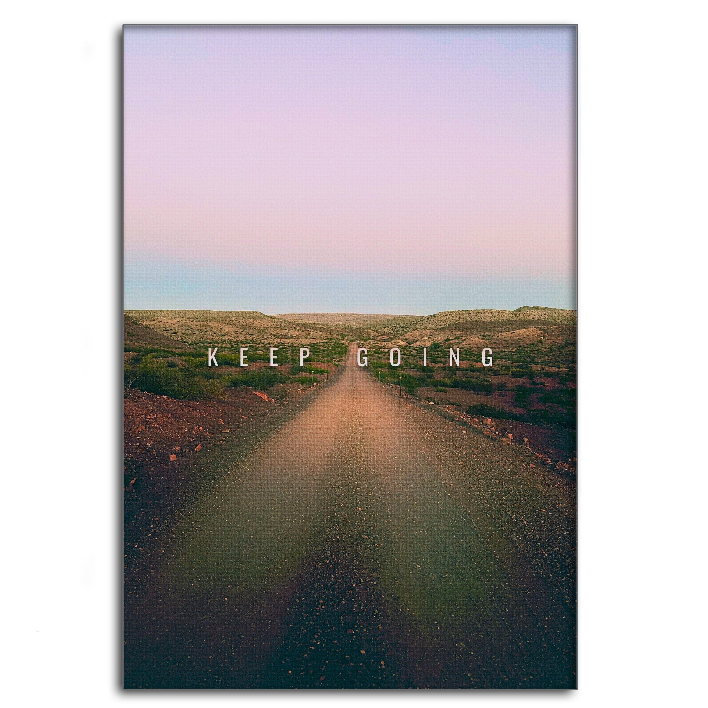 Keep Going - Leinwandbild Motivation
