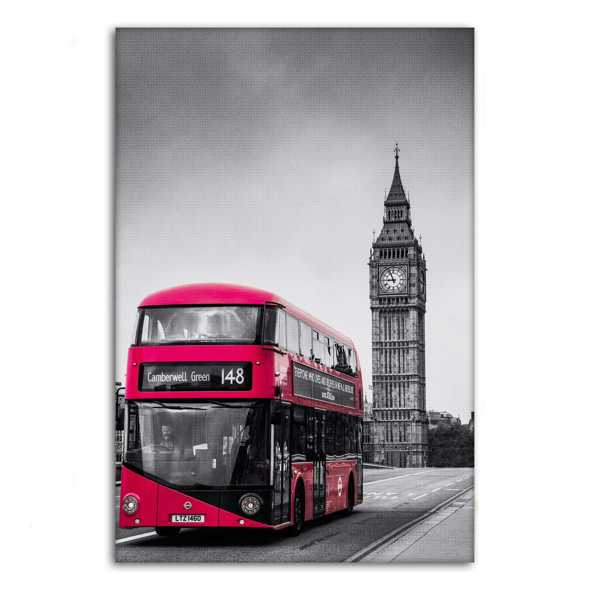 London Bus - Leinwandbild Stadt