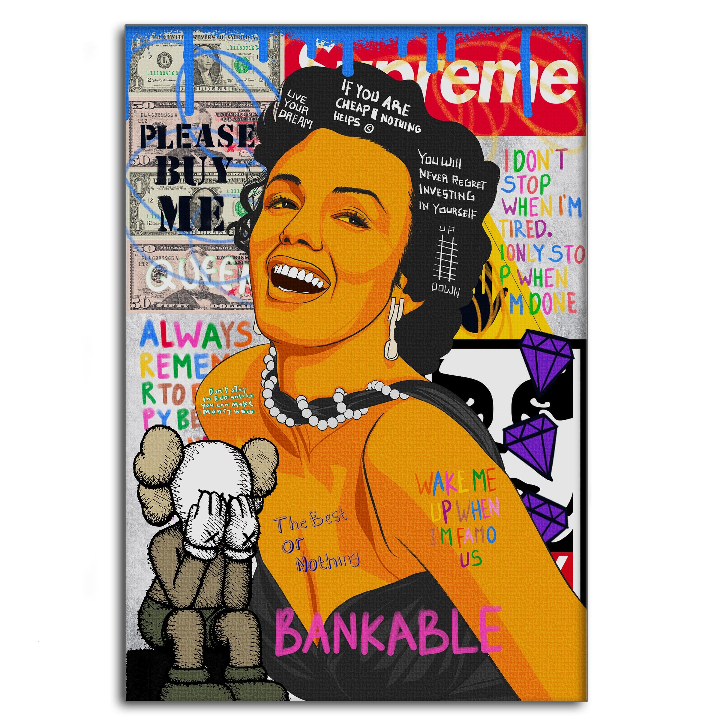 Marilyn Monroe - Leinwandbild Pop Art