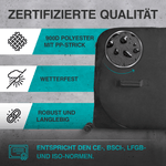 NooMii Fahrrad Transporttasche mit Handgriff & Rollen 128 x 78 x 25 cm