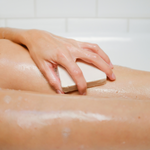 Seife block 003 | für trockene oder sensible Haut | bei dickem Haar, Locken | mit Sheabutter