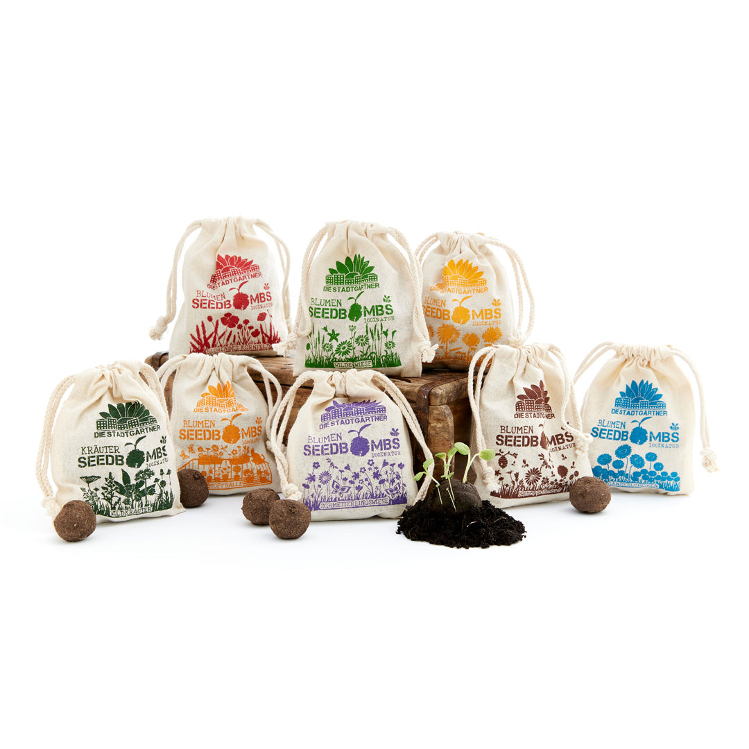 Samenbomben-Komplettpaket – 8 Sorten