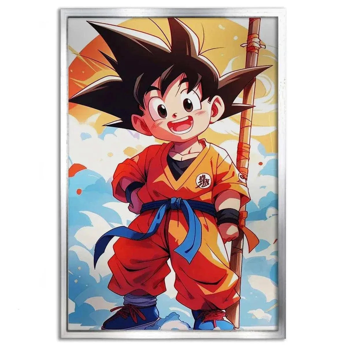 Son Goku - Dragon Ball - Anime Leinwandbild