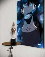 Sung Jinwoo Smile - Solo Leveling - Anime Leinwandbild