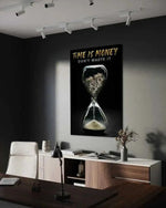 Time is money - Leinwandbild Motivation