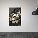 Vintage Mickey - Leinwandbild Luxuriös