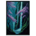 Waterfall - Leinwandbild Japanisch