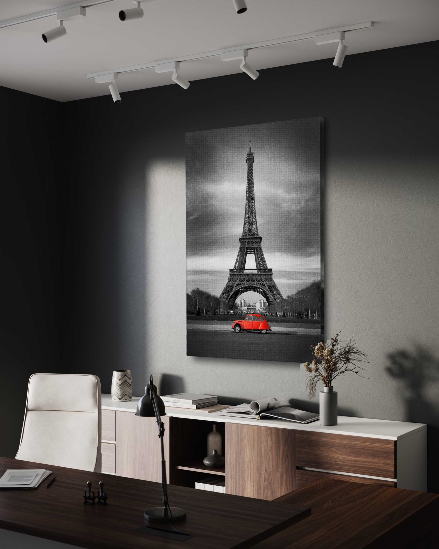 Welcome to Paris - Leinwandbild Stadt