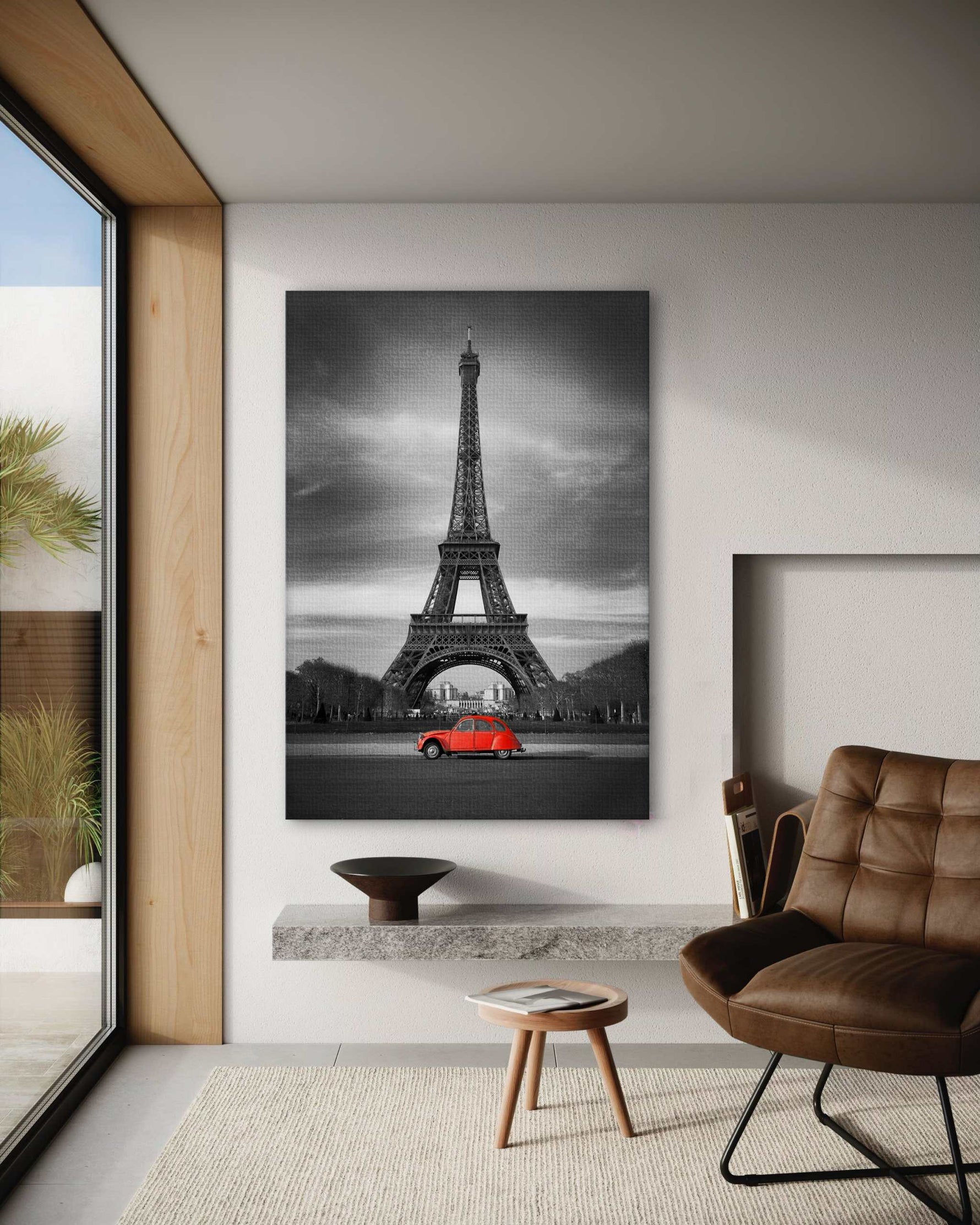 Welcome to Paris - Leinwandbild Stadt