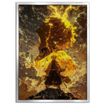 Zenitsu Rage - Demon Slayer - Anime Leinwandbild